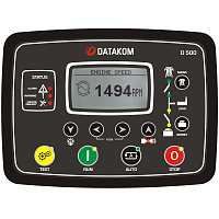 DATAKOM D-500-LITE Многофункциональный контроллер управления генератором с MPU + J1939 + RS485