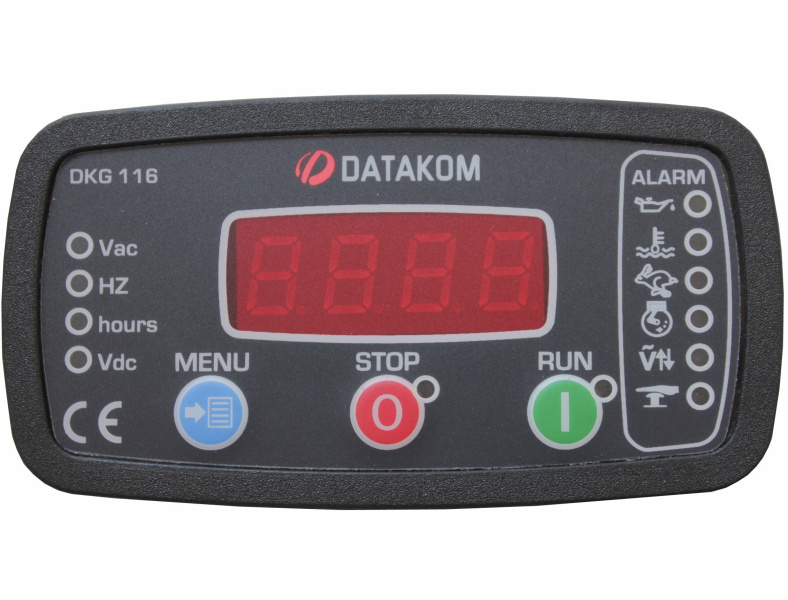DATAKOM DKG-116 MPU Контроллер ручного и дистанционного управления генератором (11-пиновая версия)