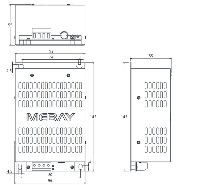 MEBAY BCC6A 24V Зарядное устройство для аккумулятора