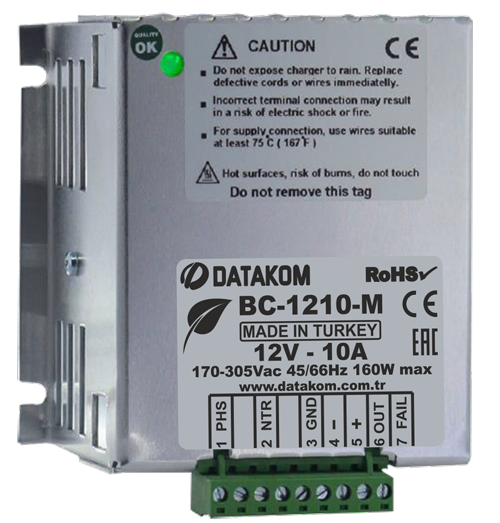 DATAKOM BC-1210-M Высокоэффективное зарядное устройство