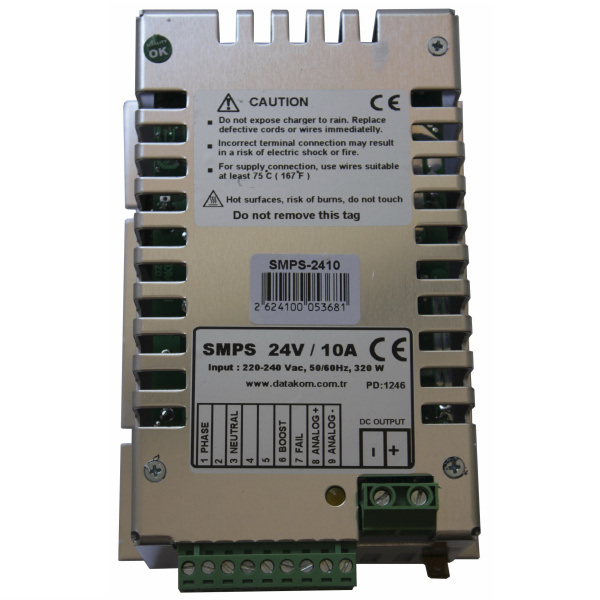 DATAKOM SMPS-2410 Зарядное устройство аккумулятора (24V/10A)
