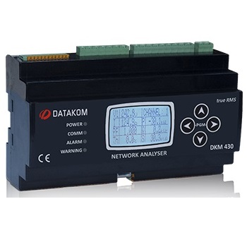 DATAKOM DKM-430-PRO+EXT DC Многоканальный анализатор электросетей. Источник питания пост. тока. Расширенная версия
