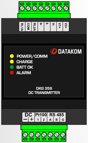DATAKOM DKG-359 DC Контроллер управления зарядкой аккумуляторных систем