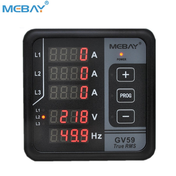 MEBAY GV59R Цифровой измеритель переменного тока