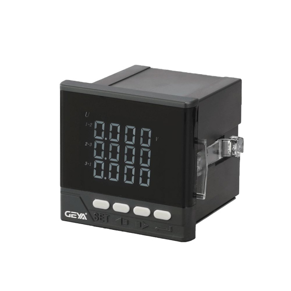GEYA GY8Z-3SA AC 220V с RS485 72х72 мм Цифровой ЖК-дисплей многофункциональный 3-фазный измеритель мощности