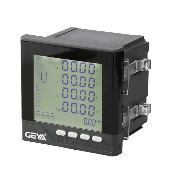GEYA GY8Z-3SA AC 220V с RS485 72х72 мм Цифровой ЖК-дисплей многофункциональный 3-фазный измеритель мощности