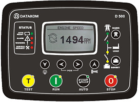 DATAKOM D-500-COMM Многофункциональный контроллер управления генератором с COMM опцией