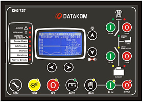DATAKOM DKG-727 Контроллер параллельной работы группы генераторов со внешней сетью
