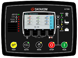 DATAKOM D-700-TFT-AMF+GSM Контроллер управления генератором. Расширенная версия